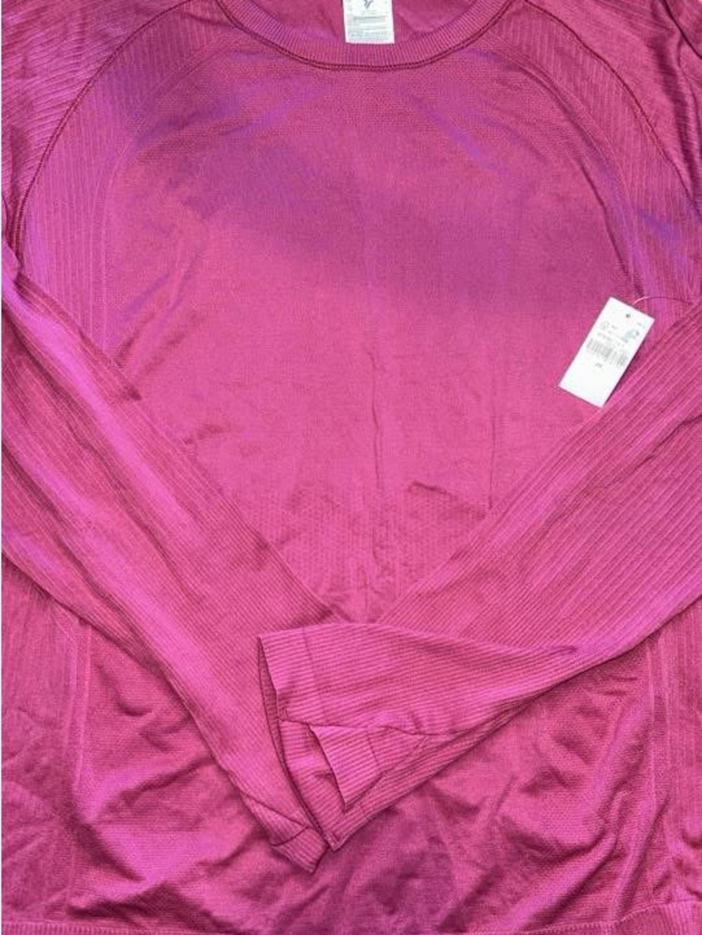 Magenta Long Sleeve Top